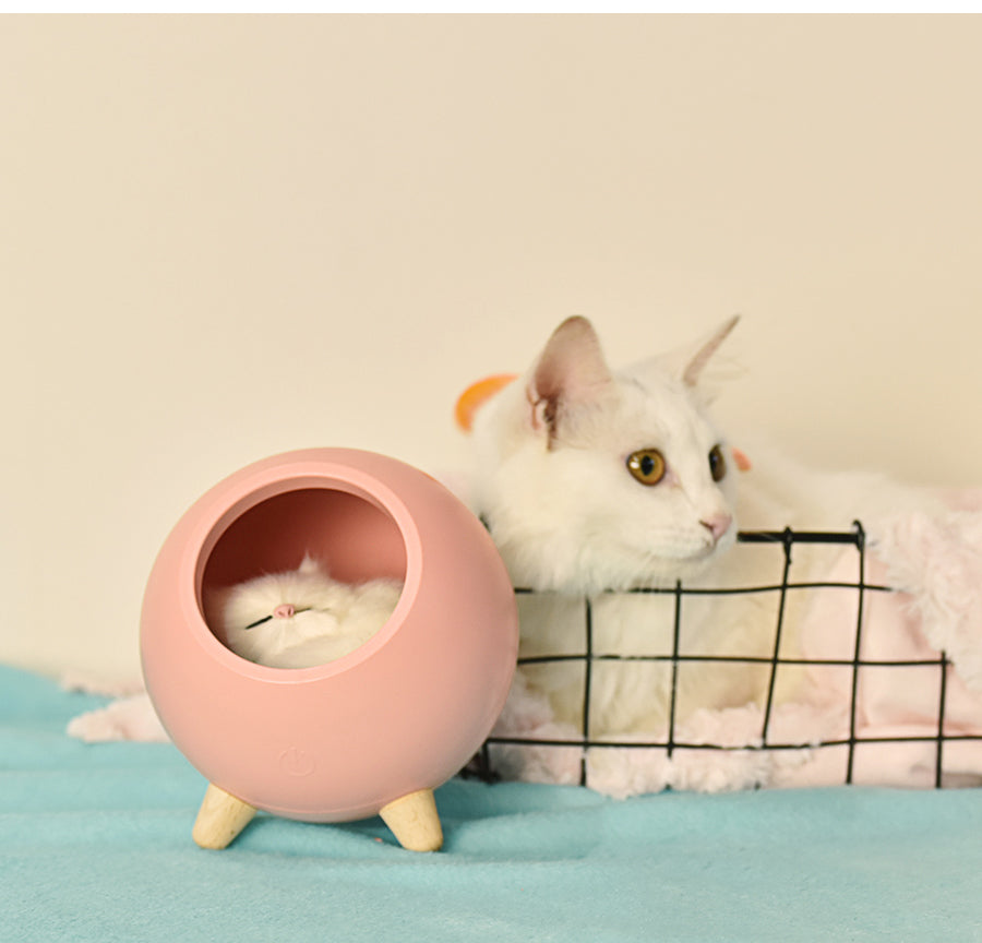 LED Cat Touch Night Light – USB, Dimmable, Cute Room Decor